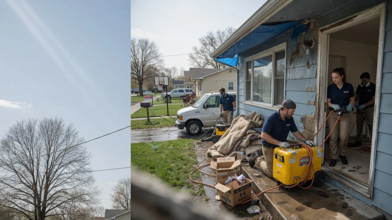 Basement Flood Cleanup in Montreal, WI near me